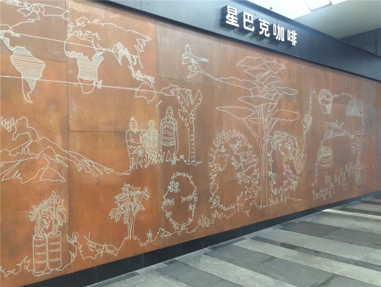鹿城耐候钢幕墙